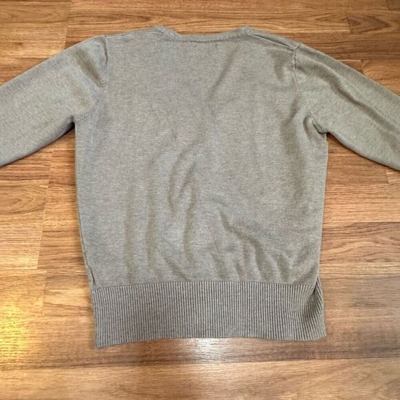 Danibe button down tan cardigan sweater size Large - Picture 6 of 13